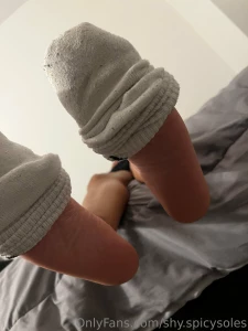 Teasing you with my socks part 1