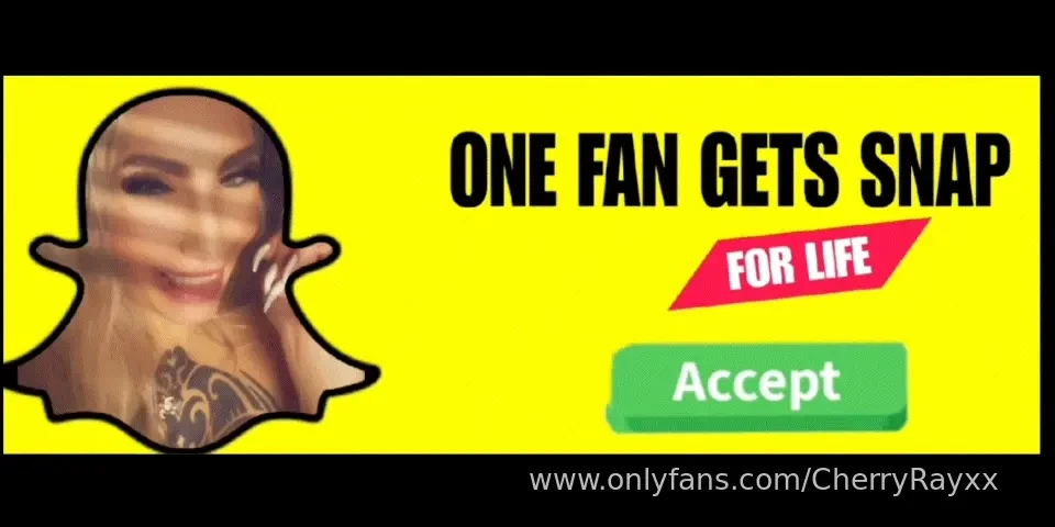 One fan to tip 10 gets my snap forever 