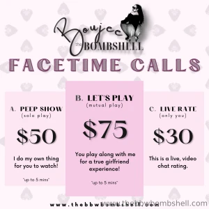 I ll be scheduling facetime calls for the rest of the week i ll be out