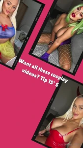 Want all these cosplay videos