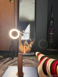 I love to ride big girthy cocks part 1