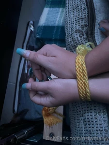 These graduation cords came in handy