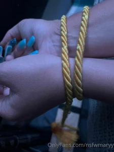 These graduation cords came in handy part 1