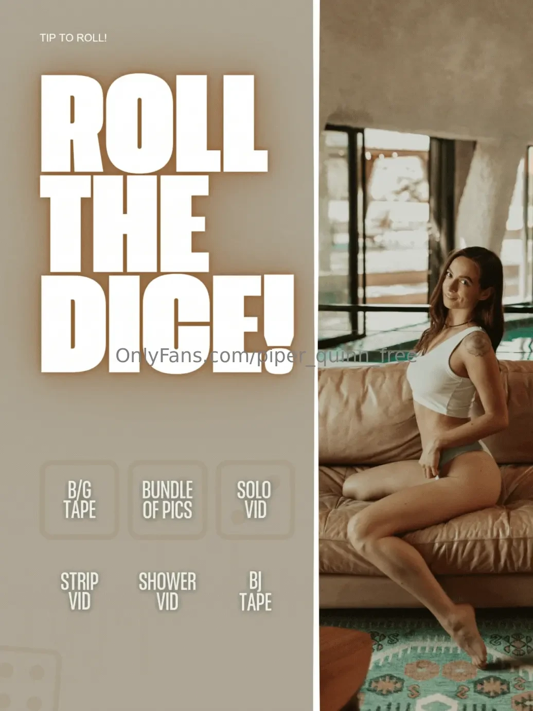 I ve got a little game for you roll the dice and unlock something you 