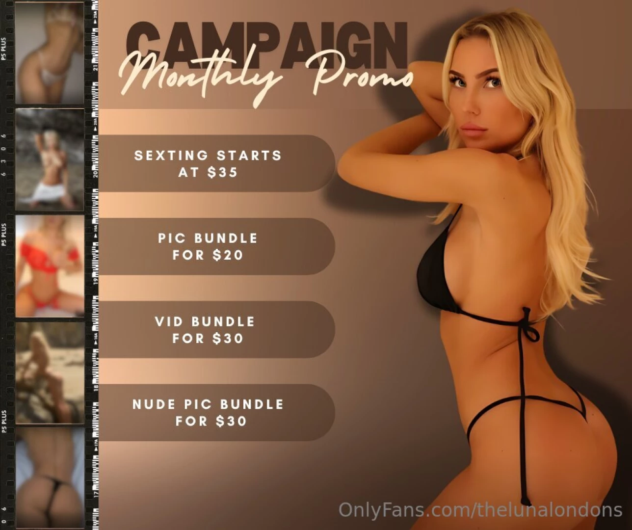 Discover my latest campaign and receive discounts of up to 50 