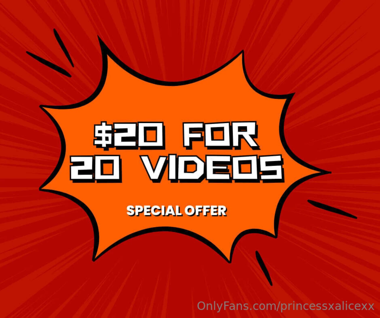 Special offer special offer 20 videos for 20 first fan only part 1 