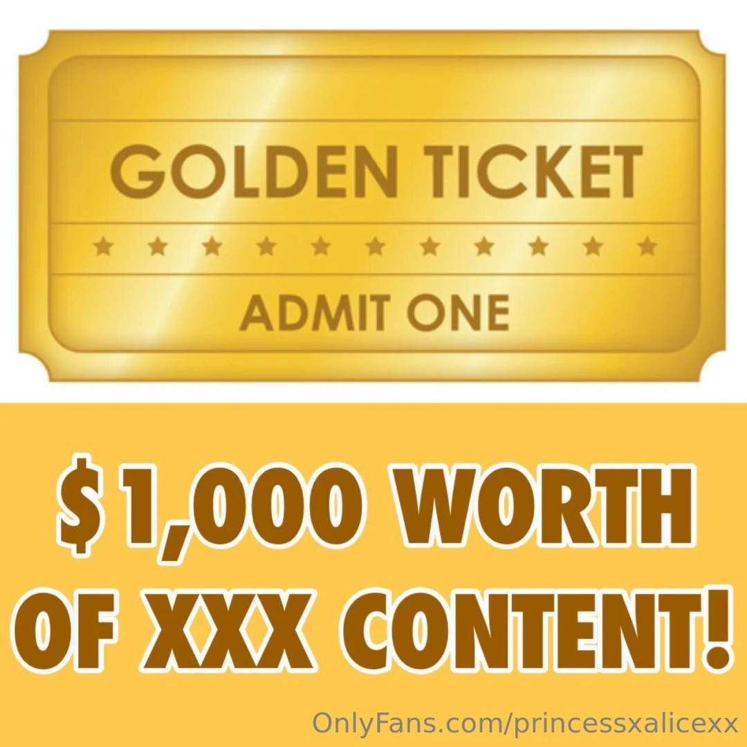 The golden ticket one lucky sub can claim the golden ticket amp part 1 