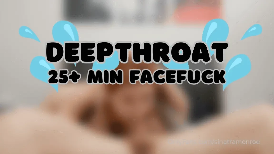25 mins of my bj skills sloppy deepthroating from my willing ready and 