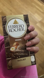 Enjoying some nbsp ferrero rocher tonight