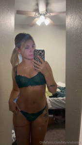 If you like my green lingerie you ll like it even more when i take it