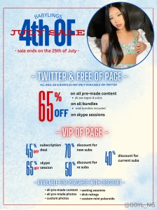 - 4th of july sale - finally doing another sale lovessss i m