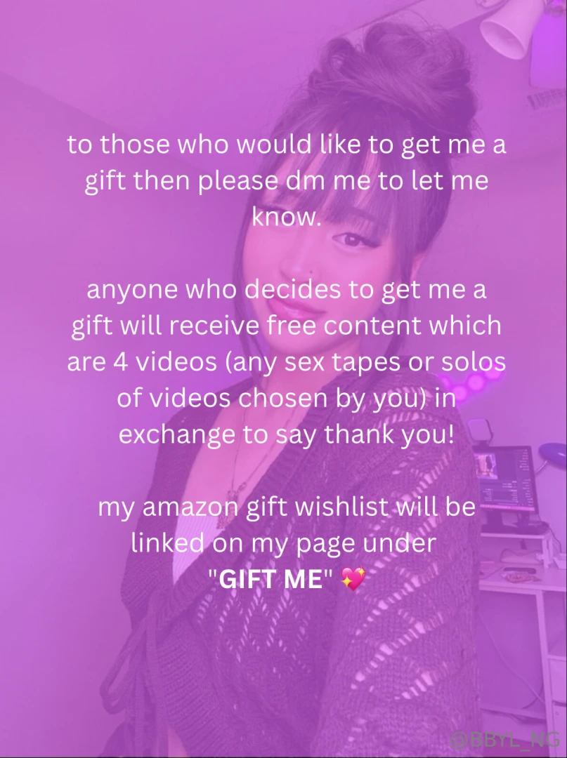 - gift me free content - hi hi loves just a reminder that the offer is 