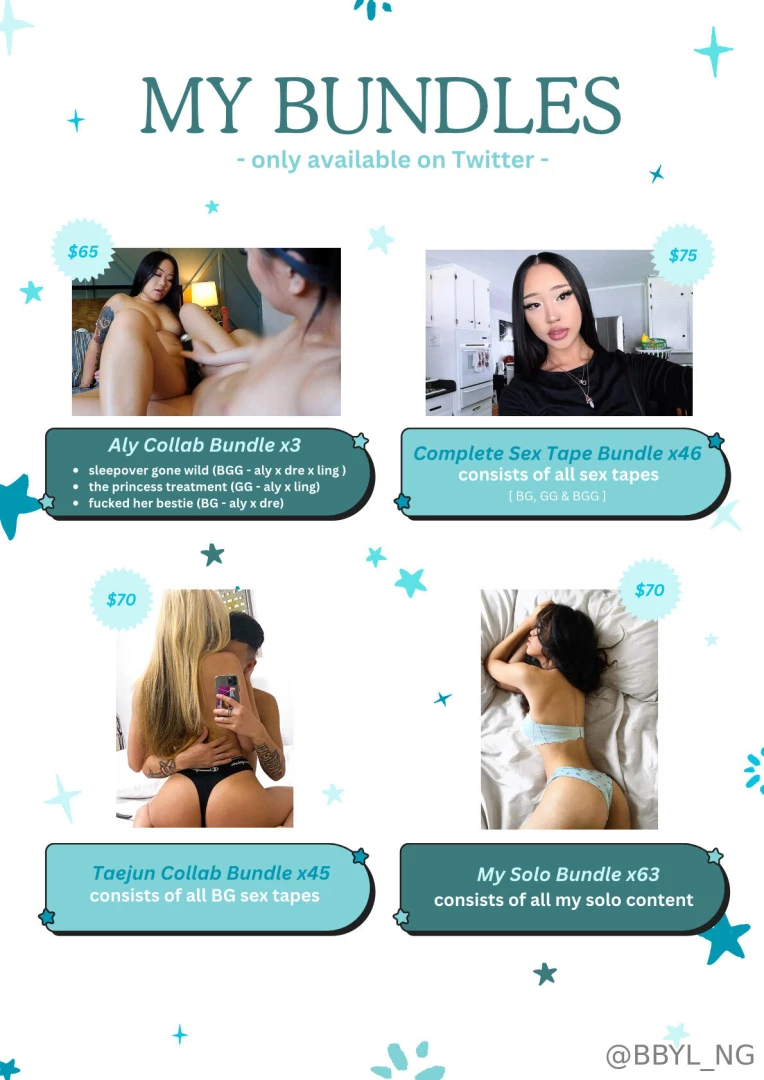 Menu sex tape collab amp bundle list made some updates on my list so part 3 