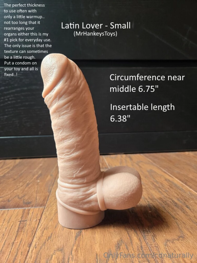 Here s some information about all the dildo s i own hope this helps part 2 