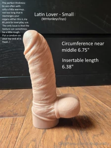 Here s some information about all the dildo s i own hope this helps part 2