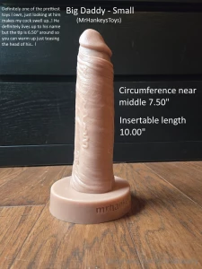 Here s some information about all the dildo s i own hope this helps part 7