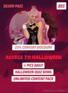 Hey you an you imagine welcoming halloween without a little gift part 1