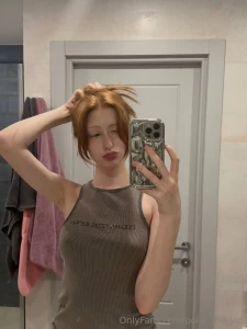 When i pass by a mirror i have to take a picture in it i think we all