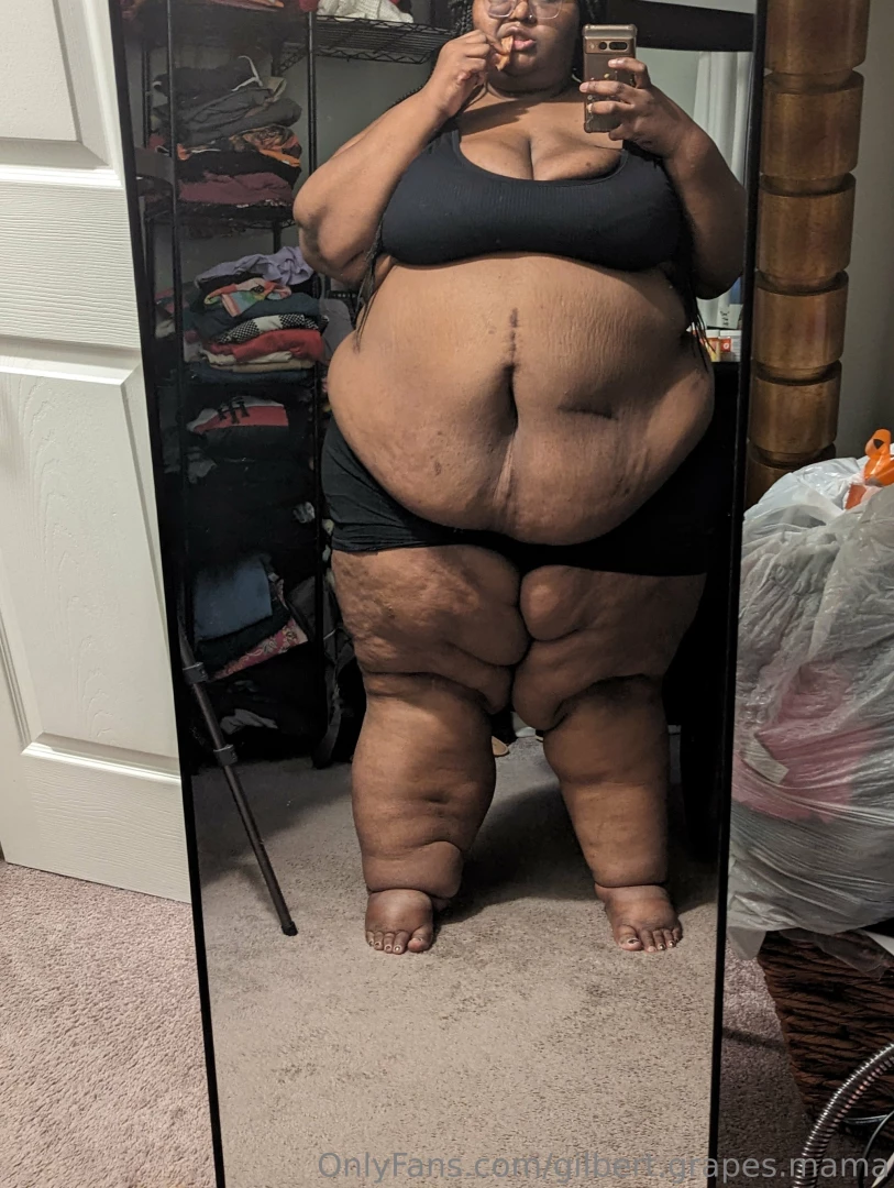 Unedited fat as ever eating bacon in the mirror part 2 