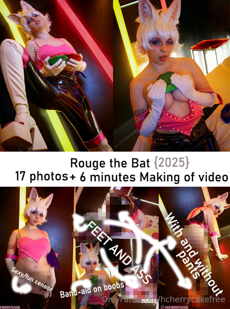 Lewd set makingof video rouge the bat hello handsome thanks for part 3 