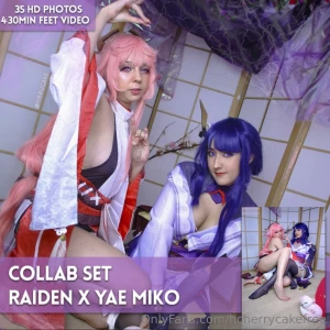 Eimiko feetlovers collab is out in my gumr0ad with 35 photos and 4 30