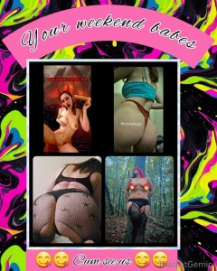 Cum get your weekend babes 1 soul eater wetkuccigal 2 vip anneekayy23