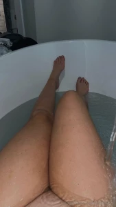 Hot bath after a long weekend