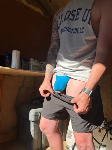 Blue thong part 2
