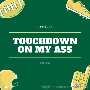 Cum tackle my ass babe