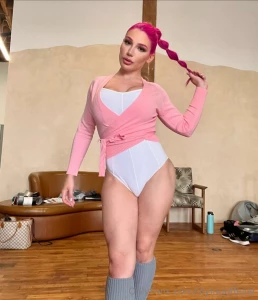 Are you helping me stretch or are you just here for the view