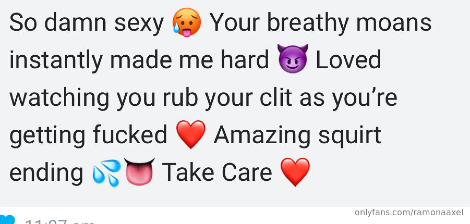 Y all are missing out on this video https onlyfans com 1697429491 