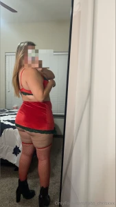 Early christmas gift from daddy cum watch him cover me in his snow