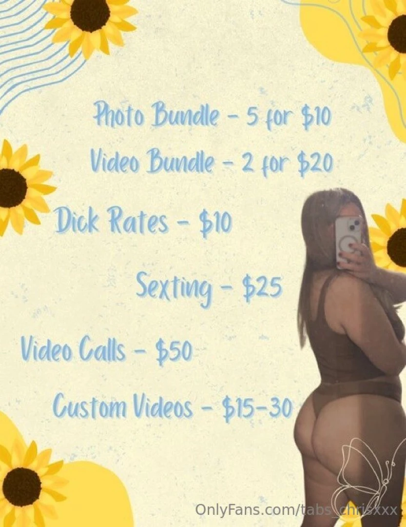 New menu lovies 