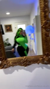 Ever seen kim possible i think i pulled off the perfect shego for this