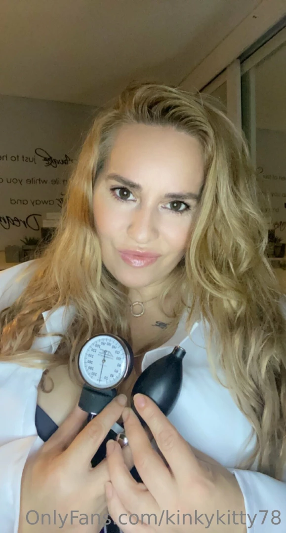 Your pressure will be sky high when i ve finished with you 