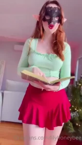The ninth day of lily s 12 days of christmas is here elf roleplay when