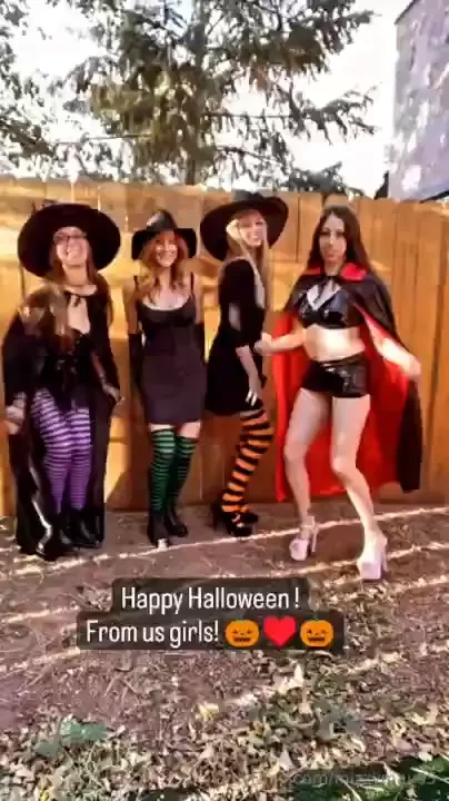 Happy halloween from my and the girls mizzymay101 lovelylo316 