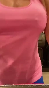 Elliptical or treadmill am i bad for taking my boobs out of my sports