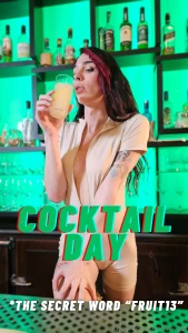 Want to try my sweetest mood cocktail text me in dm with the secret