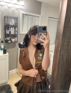 This outfit barely stays on should i take the rest off for you