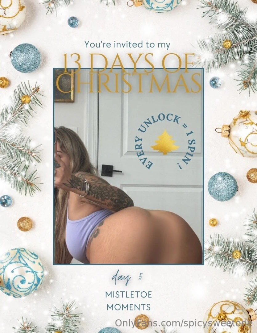 13 days of christmas day 5 every unlock 1 spin i m waiting under the part 1 