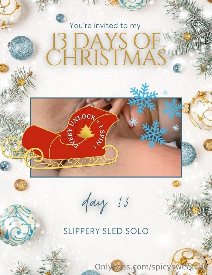 13 days of christmas day 13 every unlock 1 spin 50 off merry christmas 
