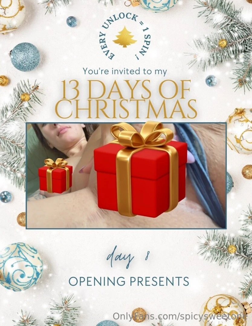 13 days of christmas day 8 every unlock 1 spin do we need to go down 