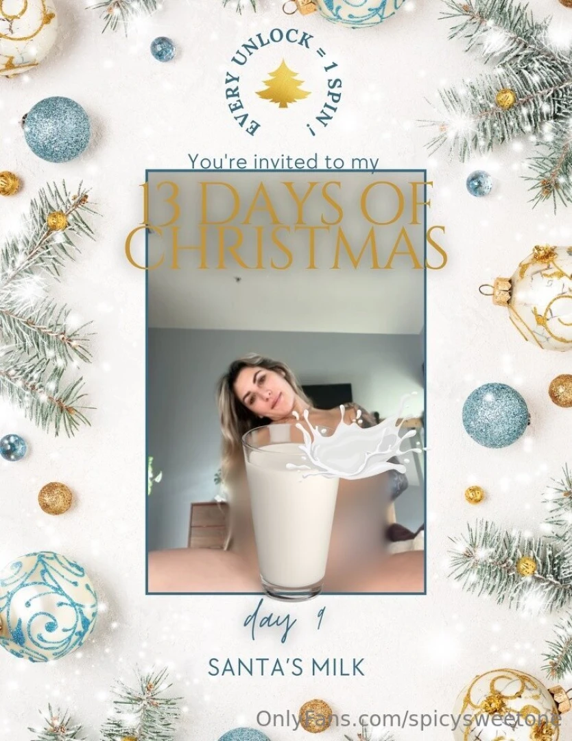 13 days of christmas day 9 every unlock 1 spin the juiciest titty 