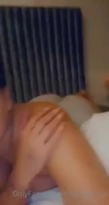 Check your messages to see me topless in bed in this bedtime booty