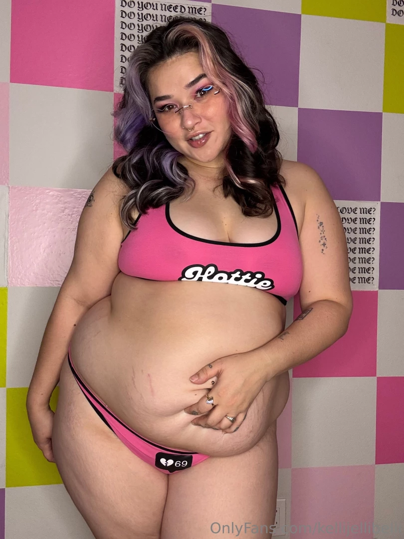 When your belly hangs so low it hides the design on your panties 