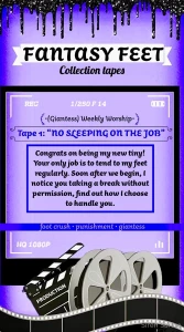 Skip if you don t like feet giantess video tape 1 from my weekly