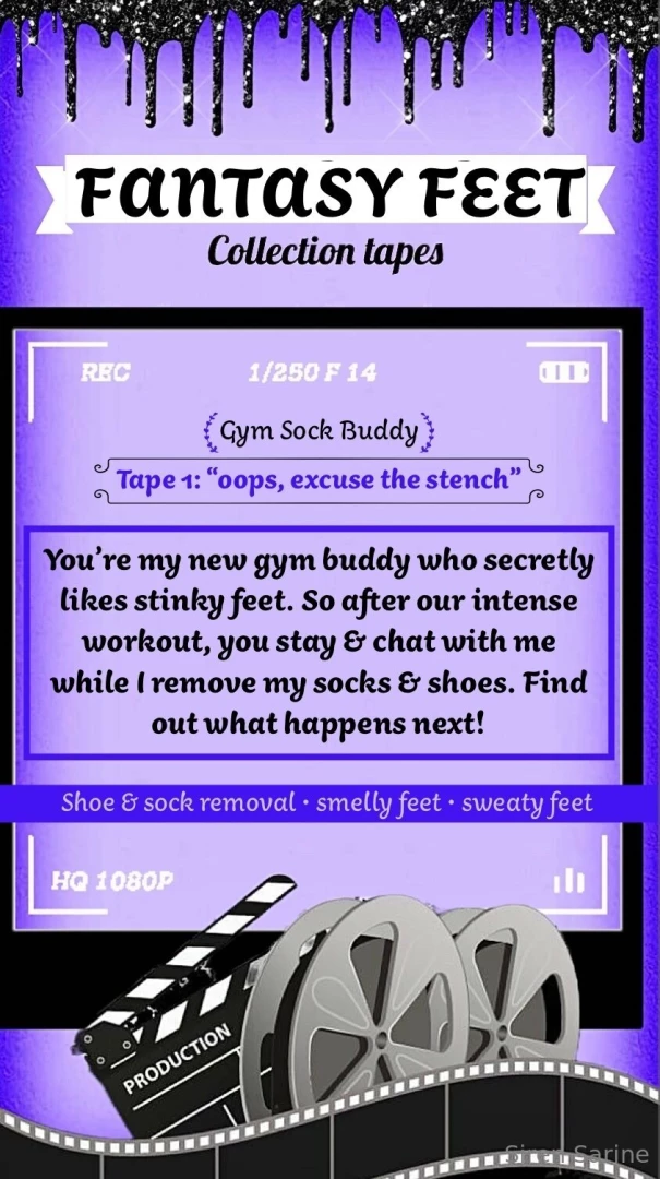 Skip if you don t like feet tape 1 of the gym sock buddy collection 