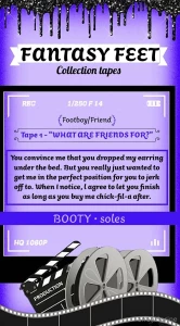 Skip if you don t like feet booty soles tape 1 of the footboy friend