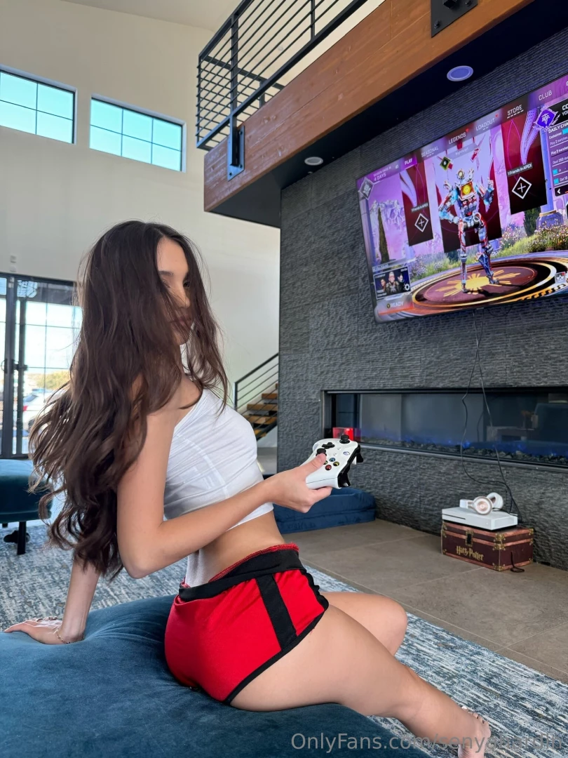 Imagine i m sitting on your lap while playing games 